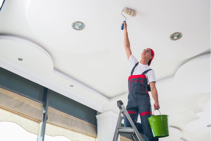 How to Paint an Exposed Basement Ceiling
